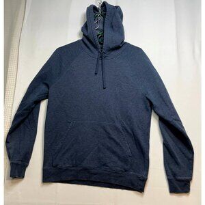 Tek Gear hoodie sweater mens small pullover gray blue